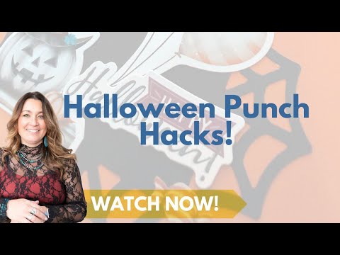 Видео: Жутковатый макет альбома для вырезок на Хэллоуин 👻 | Дизайн двух страниц + лайфхаки с дыроколом «...