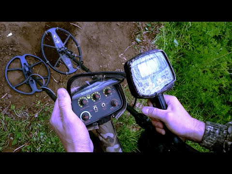 Видео: Тест на глубину металлоискателей АКА Сигнум и Golden Mask 4WD Pro