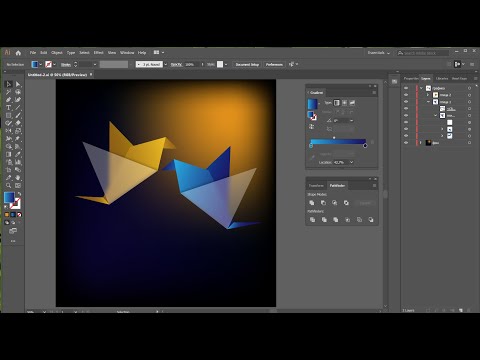 Видео: Стекломорфизм(Glass Morphism Effect) в Иллюстраторе: Transparency Mask