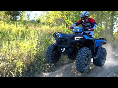 Видео: Приятно ли ездить на Polaris Sportsman?