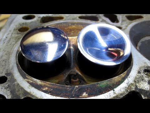 Видео: Практика ДВС - тюнинг клапанов без станков - homemade tuning valves