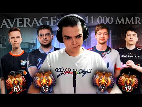 Видео: РОСТИК ПОТЕЕТ 60+ МИНУТ в ОЧЕНЬ ПОТНОЙ ИГРЕ НА 11 000 MMR АВЕРАГЕ!