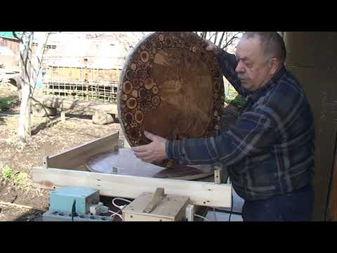 Видео: Фрезерование круглых столешниц