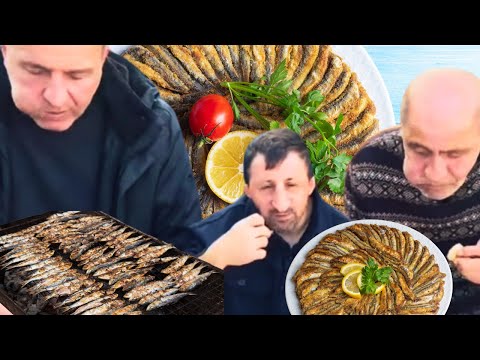 Видео: Кёксал Баба и Рычит Хунхарджа съели анчоусы, вкус и смех в одном!