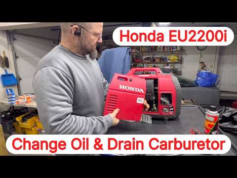 Видео: Замена масла в инверторном генераторе Honda EU2200i — быстрое и простое обслуживание!