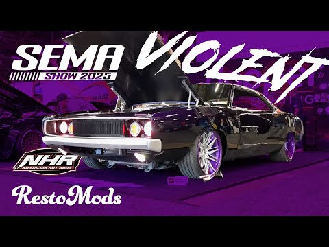 Видео: Dodge Charger Violent 1968 года с двигателем Hellcat — дебютирует на выставке SEMA 2025
