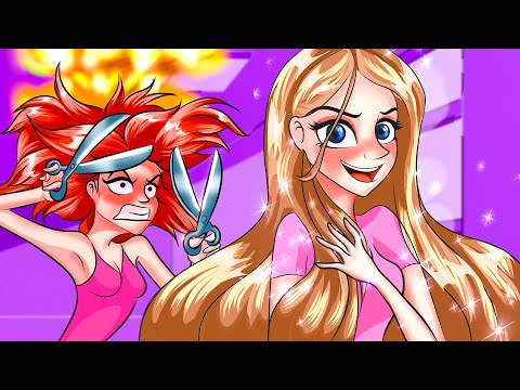 Видео: У Меня Необычные Волосы, Моя Сестра Завидует | Анимированная История
