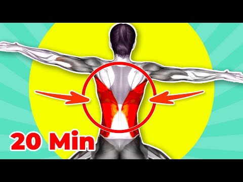 Видео: ➜ Скажи прощай жиру на спине ➜ 20-минутный жиросжигатель в стоячем положении!
