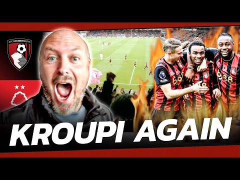 Видео: ВИШНИ В ОГНЕ! «Борнмут» ошеломляет «Ноттингем Форест», а Крупи снова наносит удар!