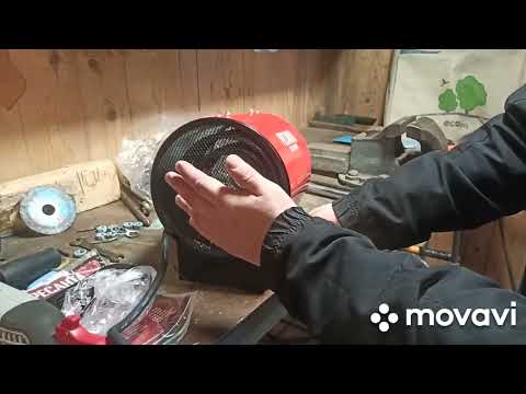 Видео: Ресанта. Тепловая пушка ТЭП-3000К. Для гаража.