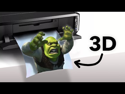 Видео: Голографические изображения, которые можно печатать!