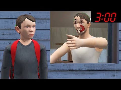 Видео: НИКОГДА НЕ ИГРАЙ В СКУЛБОЙ В 3 ЧАСА НОЧИ💀😳 | SchoolBoy Runaway