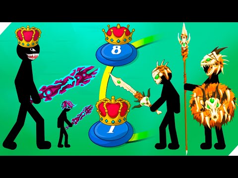 Видео: БЕЗ ПОБЕДЫ НЕ ВЕРНУСЬ! Стикмены стоят до последнего - Stick war legacy update