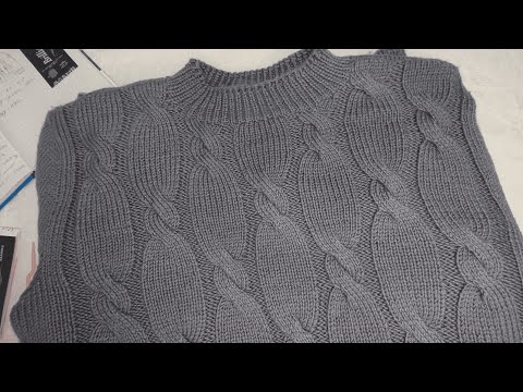Видео: Пуловер спицами || Подробный обзор