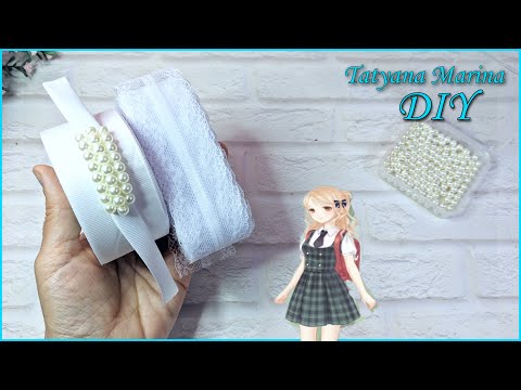 Видео: Вперше на ЮТУБ 💥 Святкові шкільні бантики 🎀 school bows