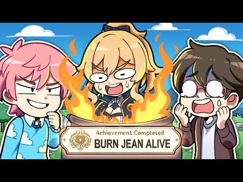 Видео: Я бросил вызов Джин Мэйн №1 в гонке Genshin Lockout (при участии Туонто)