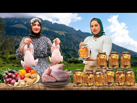 Видео: Рецепт курицы в стеклянной банкеНежнейшая курица по-деревенски, приготовленная в банке