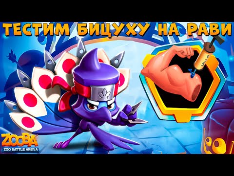 Видео: СМОТРИМ БИЦУХУ - ИМБА??? ТЕНЬ ПАВЛИН РАВИ В ИГРЕ ZOOBA