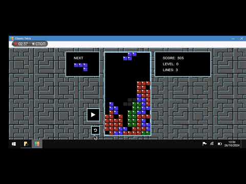 Видео: 3 видео про тетрис в Windows 7 simulator