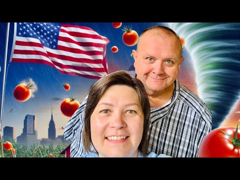 Видео: Америке опять досталось. Крупнейший ураган уничтожил наш огород 🍅🌪️🇺🇸🏚️ #жизньвсша