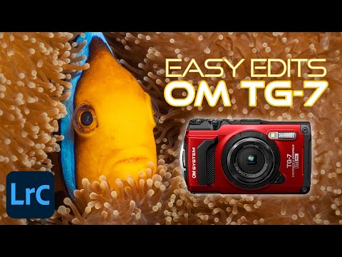 Видео: Редактирование фотографий OM TG-7 в Adobe Lightroom