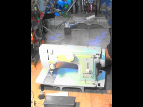 Видео: Мальва-одна из лучших зиг-заг машин. СССР 70-е годы выпуска.