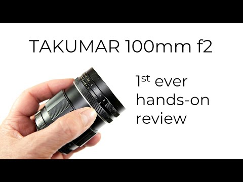 Видео: TAKUMAR 100mm f2. Первый в истории практический обзор очень редкого и особенного объектива!