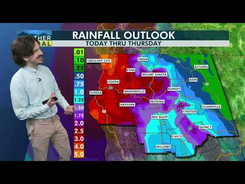 Видео: Прогноз погоды в Северной Калифорнии на утро 11-1