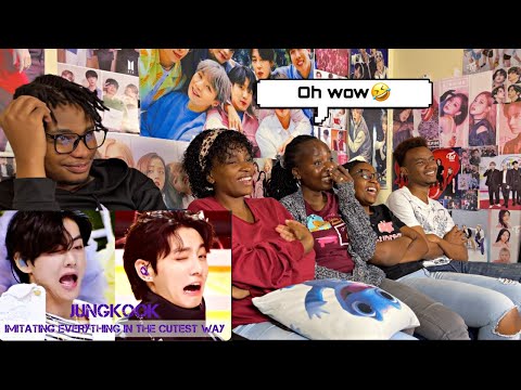 Видео: Чонгук подражает всем и всему самым милым образом. Подборка | Обновлённая версия (реакция)