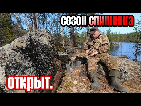 Видео: Открыл сезон спиннинга. Мертвая дичь.