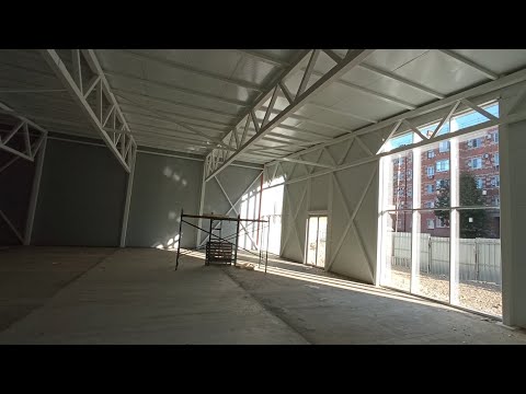Видео: Изготовление #ферм. Металлический каркас здания.