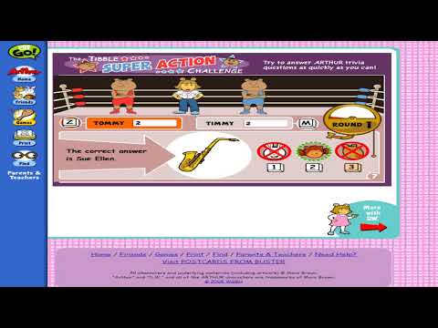 Видео: Лонгплей для ПК - The Tibble Super Action Challenge Сайт Артура