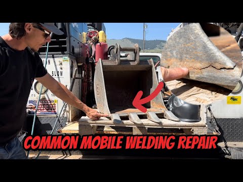 Видео: Ремонт ковшей мини-экскаваторов