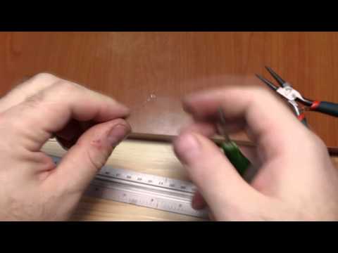 Видео: Самодельная струна для гибки пластика / Selfmade string for plastic bending