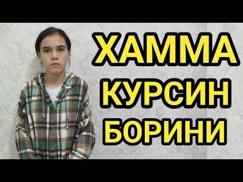 Видео: ХАММА КУРСИН БОРИНИ