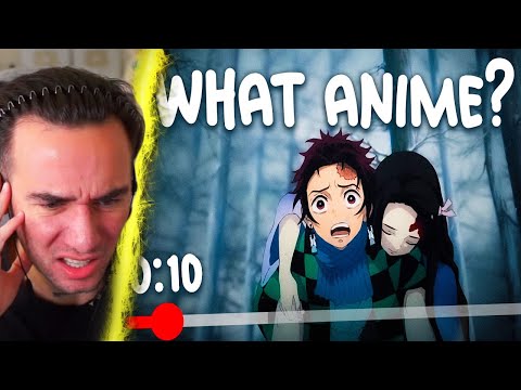 Видео: МОЖЕТЕ ЛИ ВЫ УГАДАТЬ АНИМЕ ПО ПЕРВЫМ 10 СЕКУНДАМ?