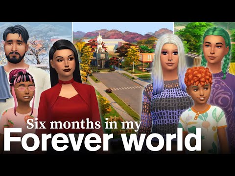 Видео: Что произойдёт, если вы проведёте шесть месяцев в ОДНОМ файле сохранения Sims 4? (Обновление Sims...