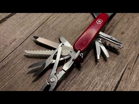 Видео: Лучший швейцарский нож? Victorinox Handyman ! Обзор