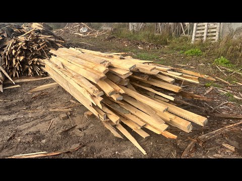 Видео: Дрова, горбыль Кобрин