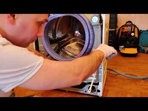 Видео: Замена подшипников стиральной машинки Haier HW80-B14686
