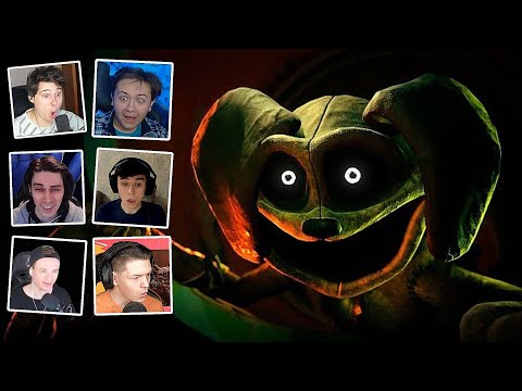 Видео: Реакция Летсплейщиков на Игровой Трейлер #1 | Poppy Playtime Chapter 3