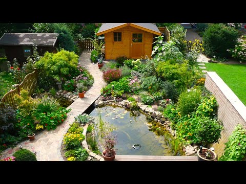 Видео: Оригинальные примеры ухоженного сада / Original examples of a well-kept garden