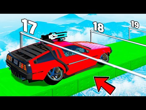 Видео: КАК ДАЛЕКО ПРОЕДЕТ РАНДОМНАЯ МАШИНА ПОД САМЫМ НИЗКИМ ШЛАГБАУМОМ? УЗКО НИЗКО В ГТА 5