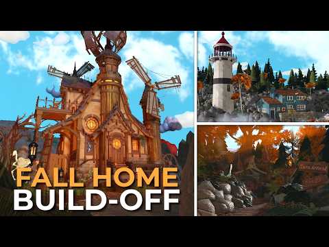 Видео: 100 ИГРОКОВ, осенняя битва за дом в Блоксбурге...