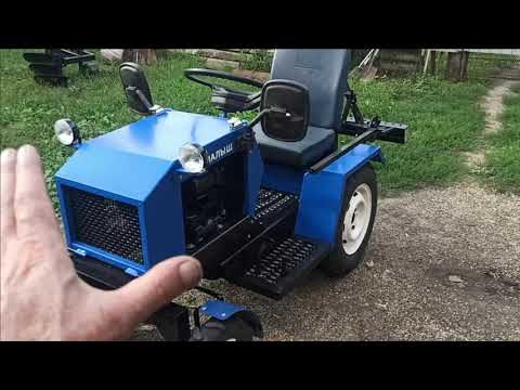 Видео: минитрактор классика (после покраски) #Фсёпро100