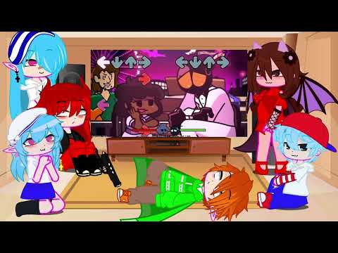 Видео: Реакция фнф на меме и анимаций(💓моя первая реакция💓)[🎀чит в ком🎀]делать ещё реакцию?)[моё АУ]