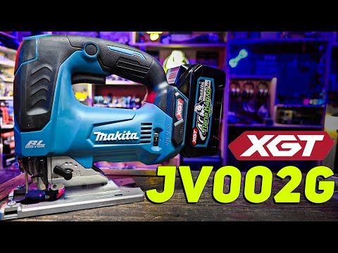 Видео: Аккумуляторный лобзик 40V Makita XGT JV002G