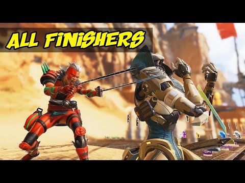 Видео: Все финишеры Apex Legends [Сезон 12]
