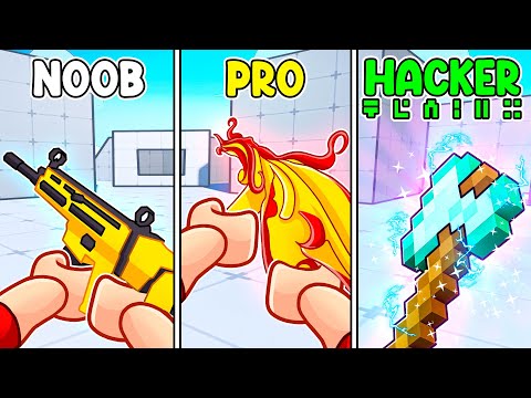 Видео: Снаряжение NOOB vs PRO vs HACKER в Roblox Rivals!