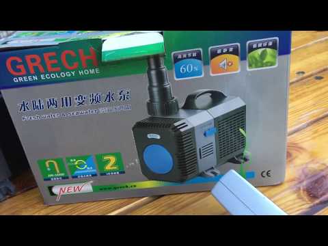 Видео: Проверка на потребление и мощность,Насос для пруда SunSun CTP-10000, 10000 л/час